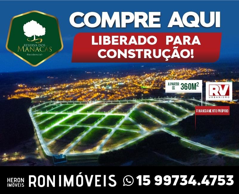 LOTES-LOTEAMENTO-SAO MIGUEL ARCANJO - SP-RESIDENCIAL RESERVA DOS MANACAS